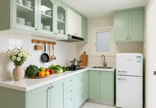 小廚房裝修的8個細節設計，裝出寬敞又實用的烹飪區